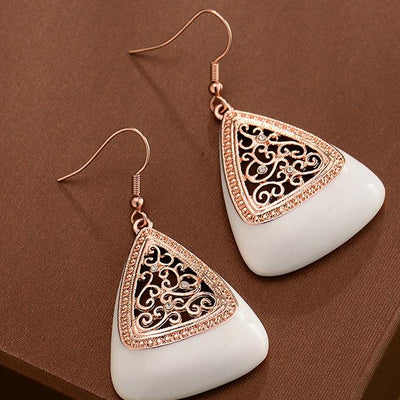 Ivory Indian Earrings
