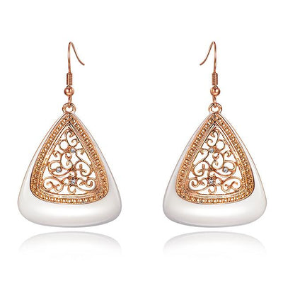 Ivory Indian Earrings